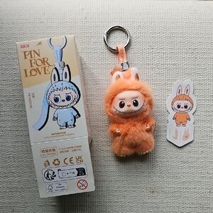 PIN FOR LOVE LABUBU - LETTER J